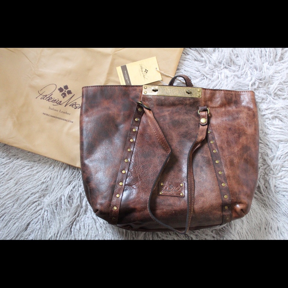 Patricia Nash NWT Distressed Leather Tote